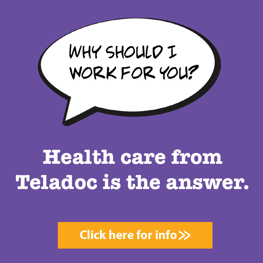 Teledoc - click to learn more